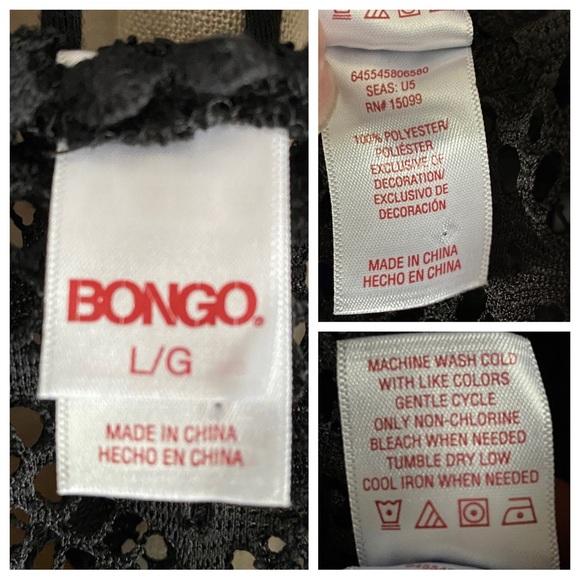 Bongo Lacy Romper Coverup - Picture 8 of 10